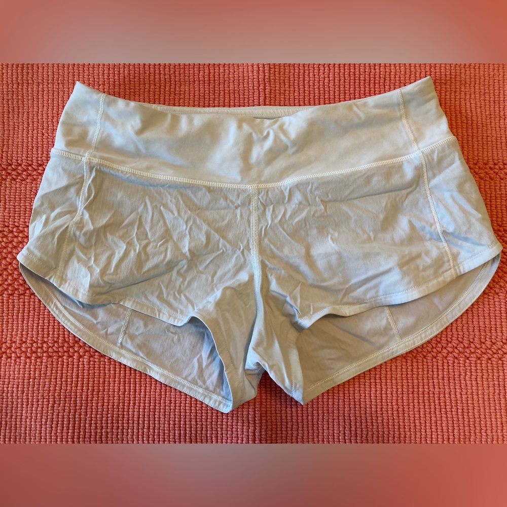 Lululemon Speed Up Shorts, Size 4. *Inner Liner Removed.